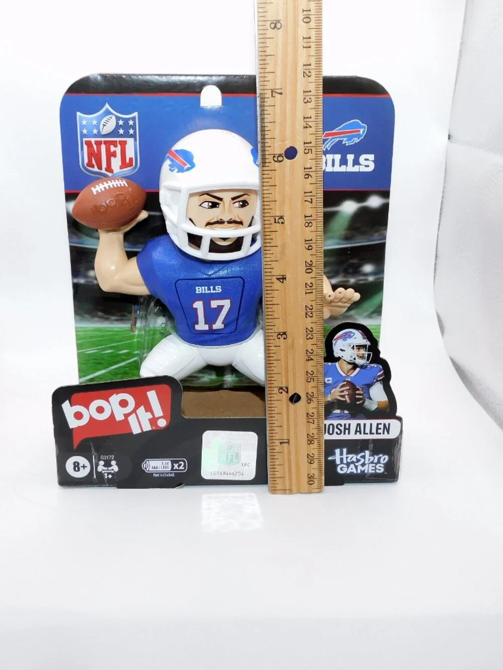 Buffalo Bills Josh Allen Bop It Hasbro Game Electronic Football 17 NEW